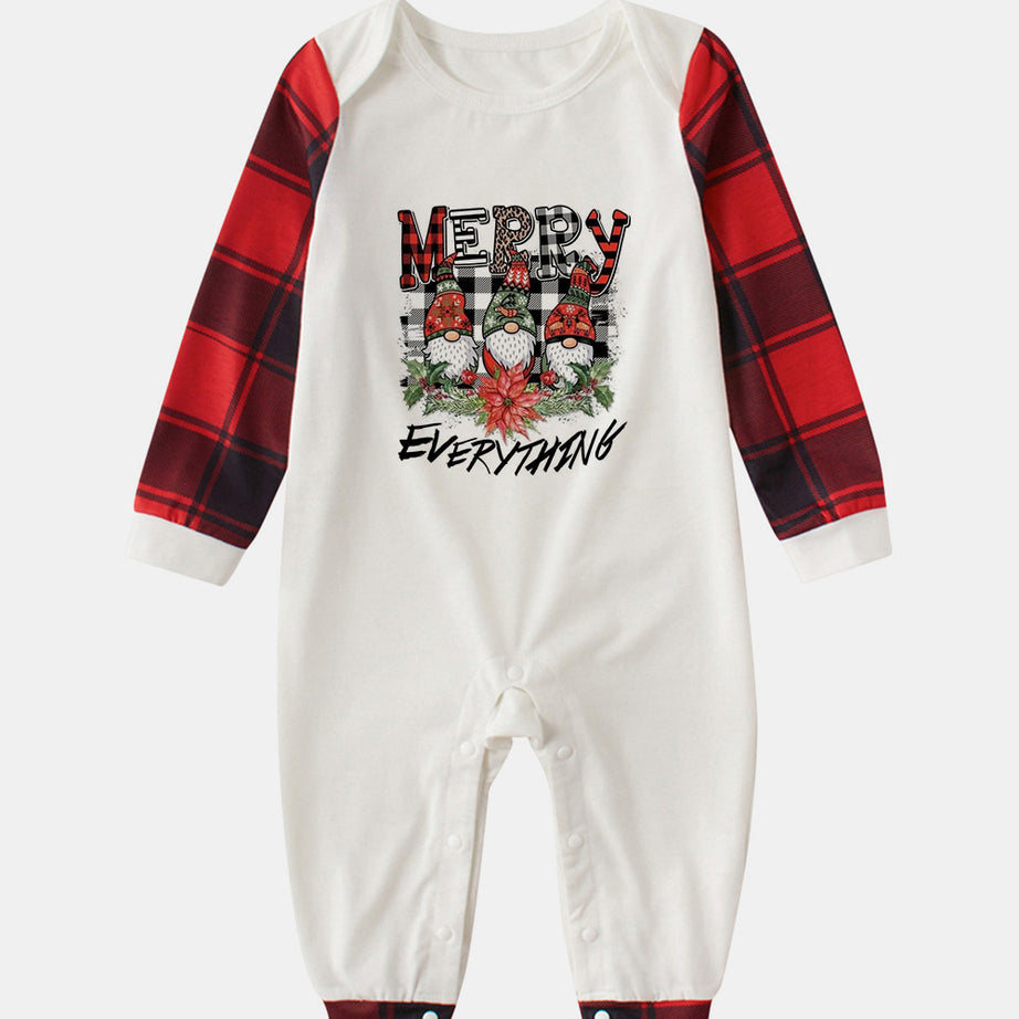 MERRY EVERYTHING Graphic Jumpsuit