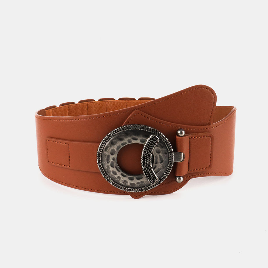 Retro Elastic Wide Belt