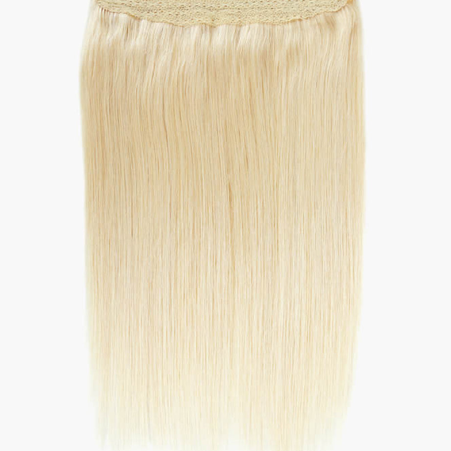 18" 80g Long Straight Indian Human Halo Hair