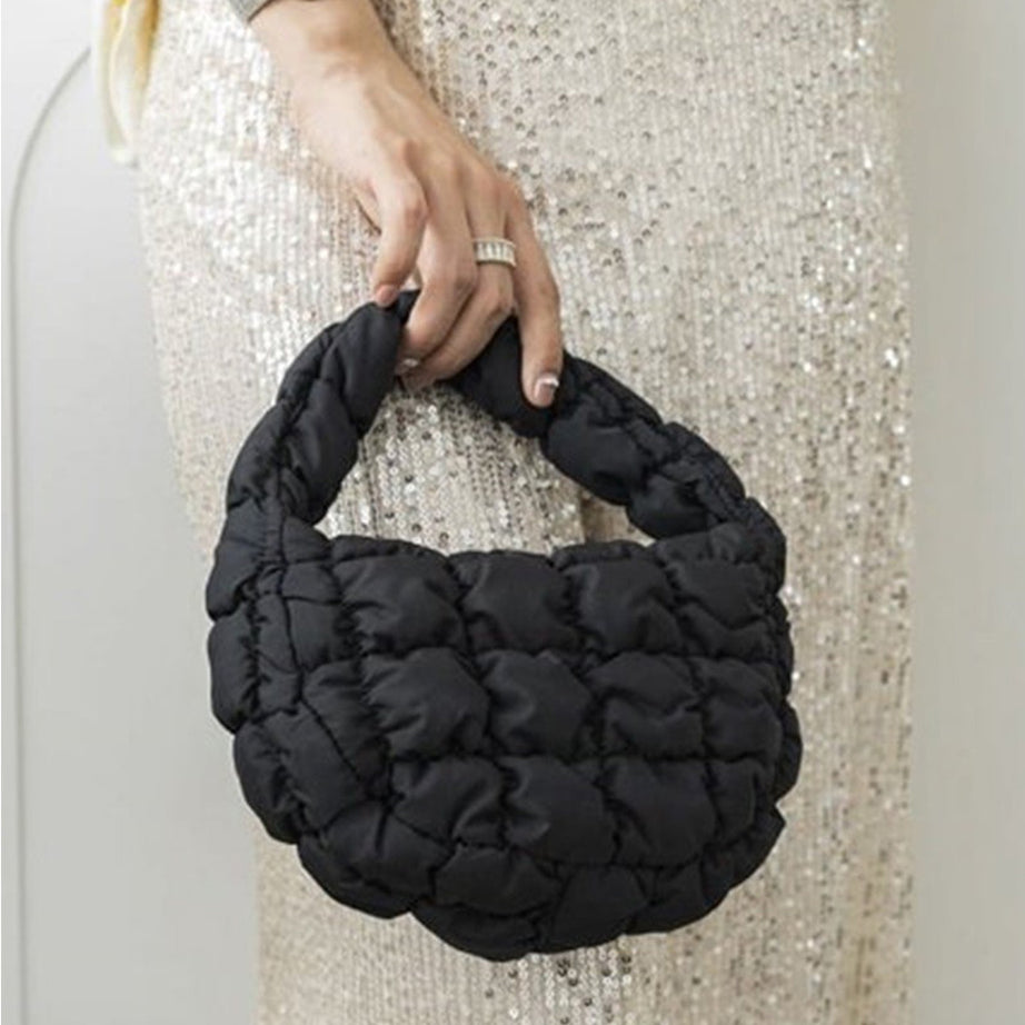 Zenana Quilted Micro Puffy Handbag