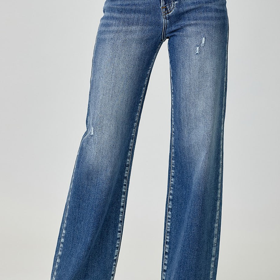 RISEN High Waist Wide Leg Jeans