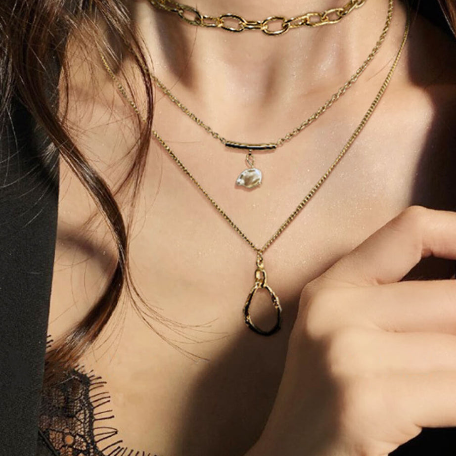 Want To Know You Better Triple-Layered Necklace