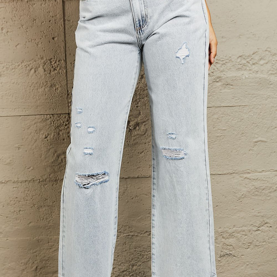 BAYEAS High Waist Flare Jeans