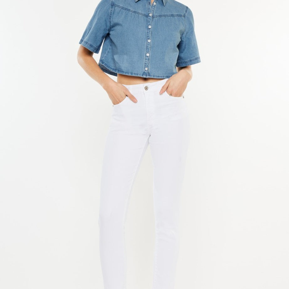 Kancan High Rise Ankle Skinny Jeans