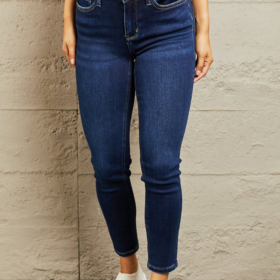 BAYEAS Mid Rise Slim Jeans