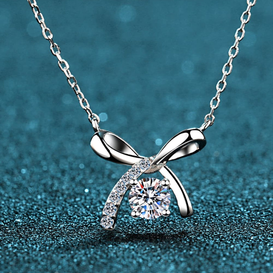 Moissanite 925 Sterling Silver Necklace