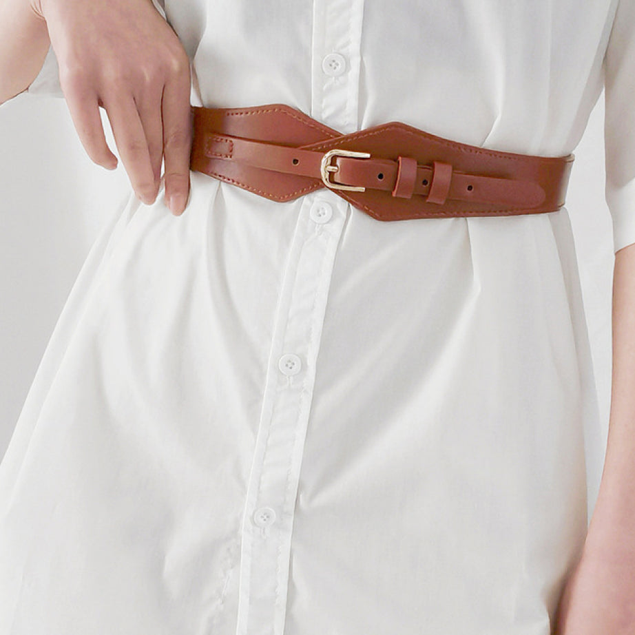 Fashion Geometric Elastic Belt