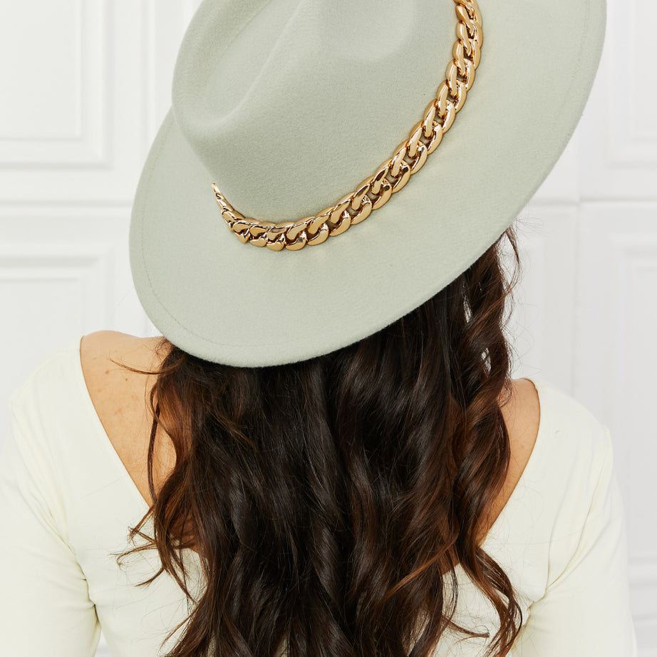 Fame Keep Your Promise Fedora Hat in Mint