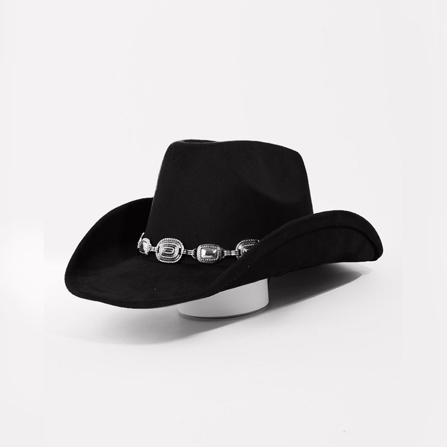 Fame Metal Trim Cowboy Hat