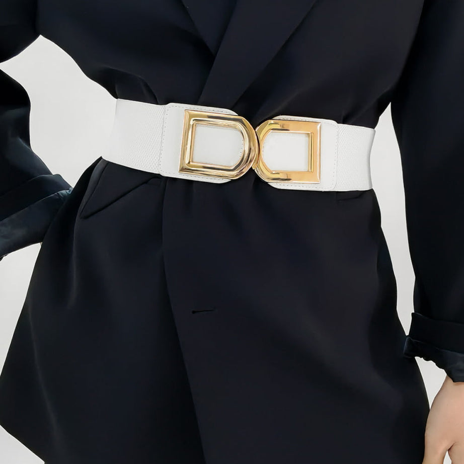 Double D Buckle PU Belt