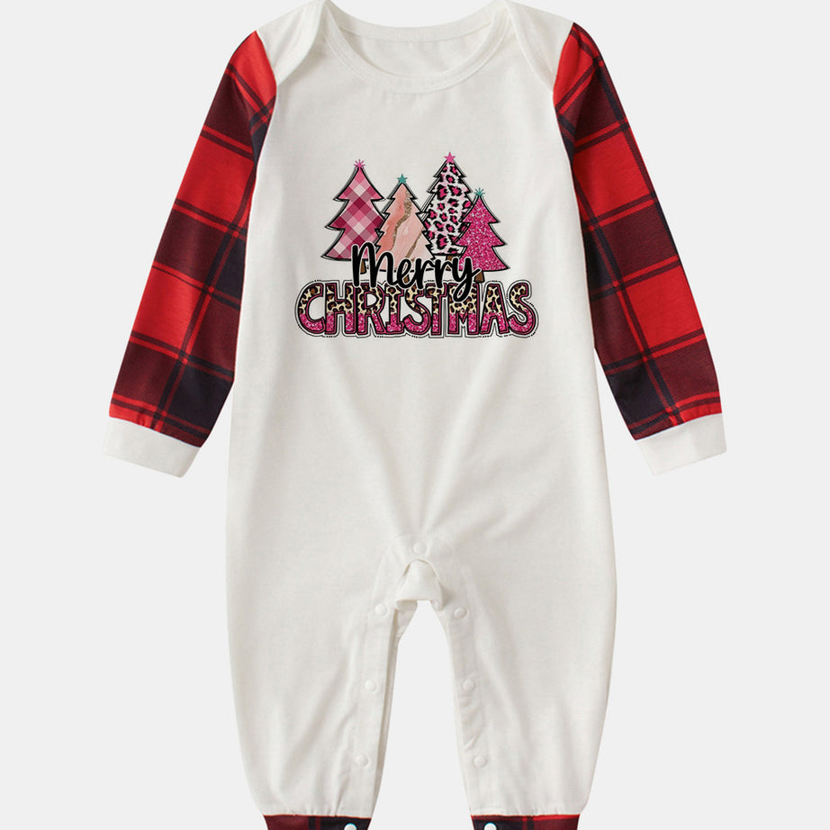 MERRY CHRISTMAS Graphic Jumpsuit