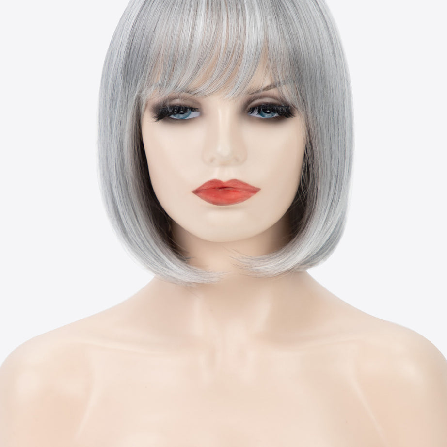 Short Straight Bobo Wigs 9''