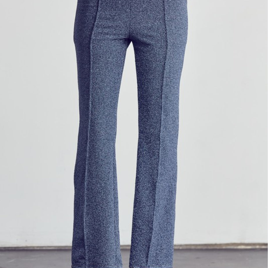 Jade By Jane Full Size Center Seam Straight Leg Pants in Denim