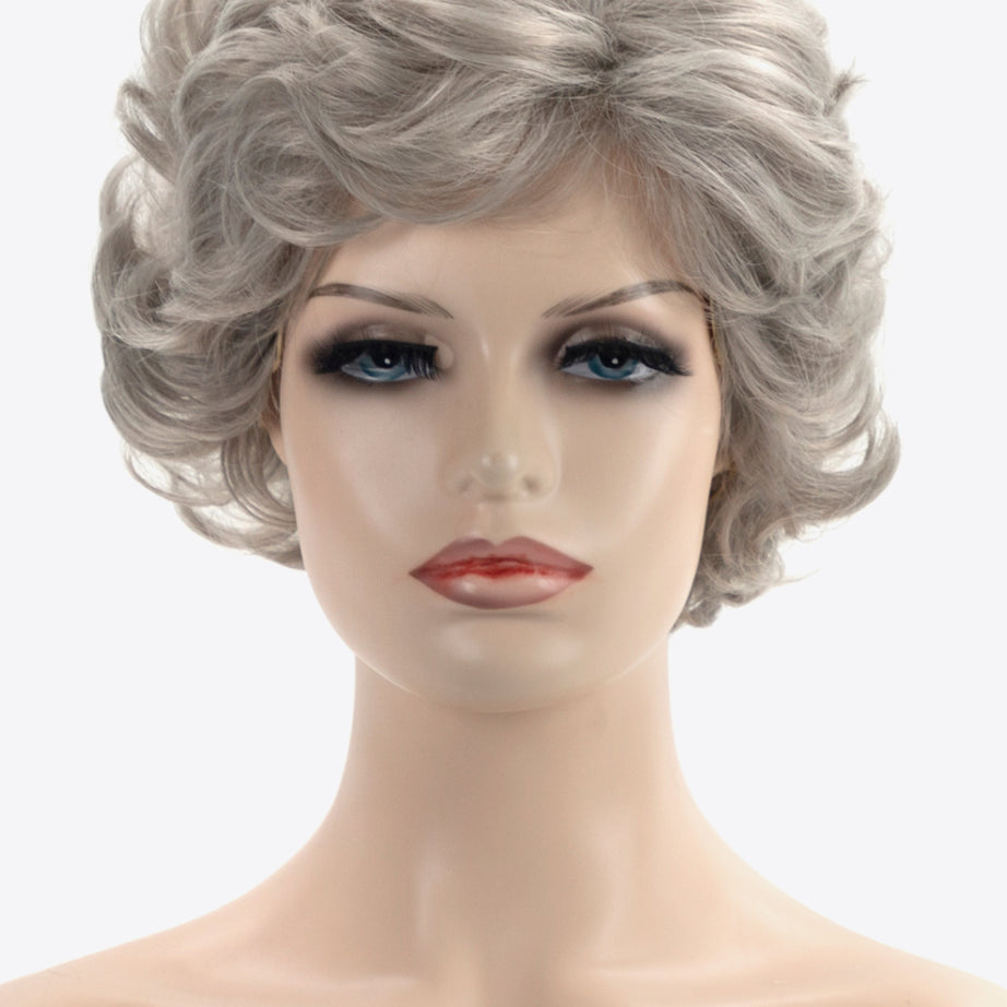 Synthetic Curly Short Wigs 4''