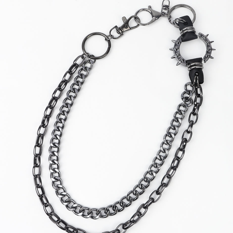 Punk Aluminium Chain Belt